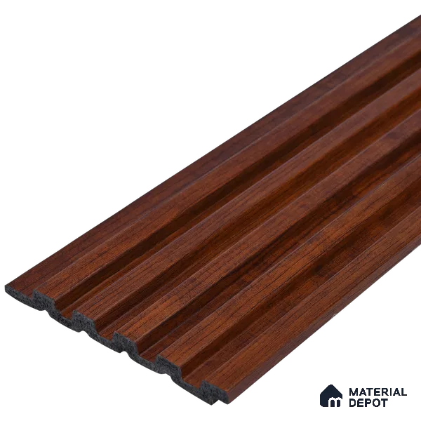 Wooden Look PN 07711 9.1 ft x 4.9 inch Charcoal Panel - 12 mm | Suitable for Living Room, Bedroom & TV Cabinet | Width is Subjected to 5% Variation