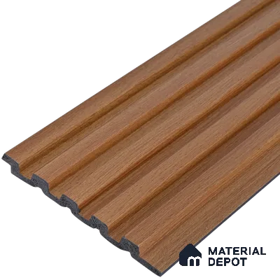 Wooden Look PN 07712 9.1 ft x 4.9 inch Charcoal Panel - 12 mm | Suitable for Living Room, Bedroom & TV Cabinet | Width is Subjected to 5% Variation