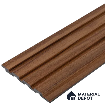 Wooden Look PN 07870 9.5 ft x 4.9 inch Charcoal Panel - 11 mm | Suitable for Feature Wall, Living Room & Bedroom | Width is Subjected to 5% Variation