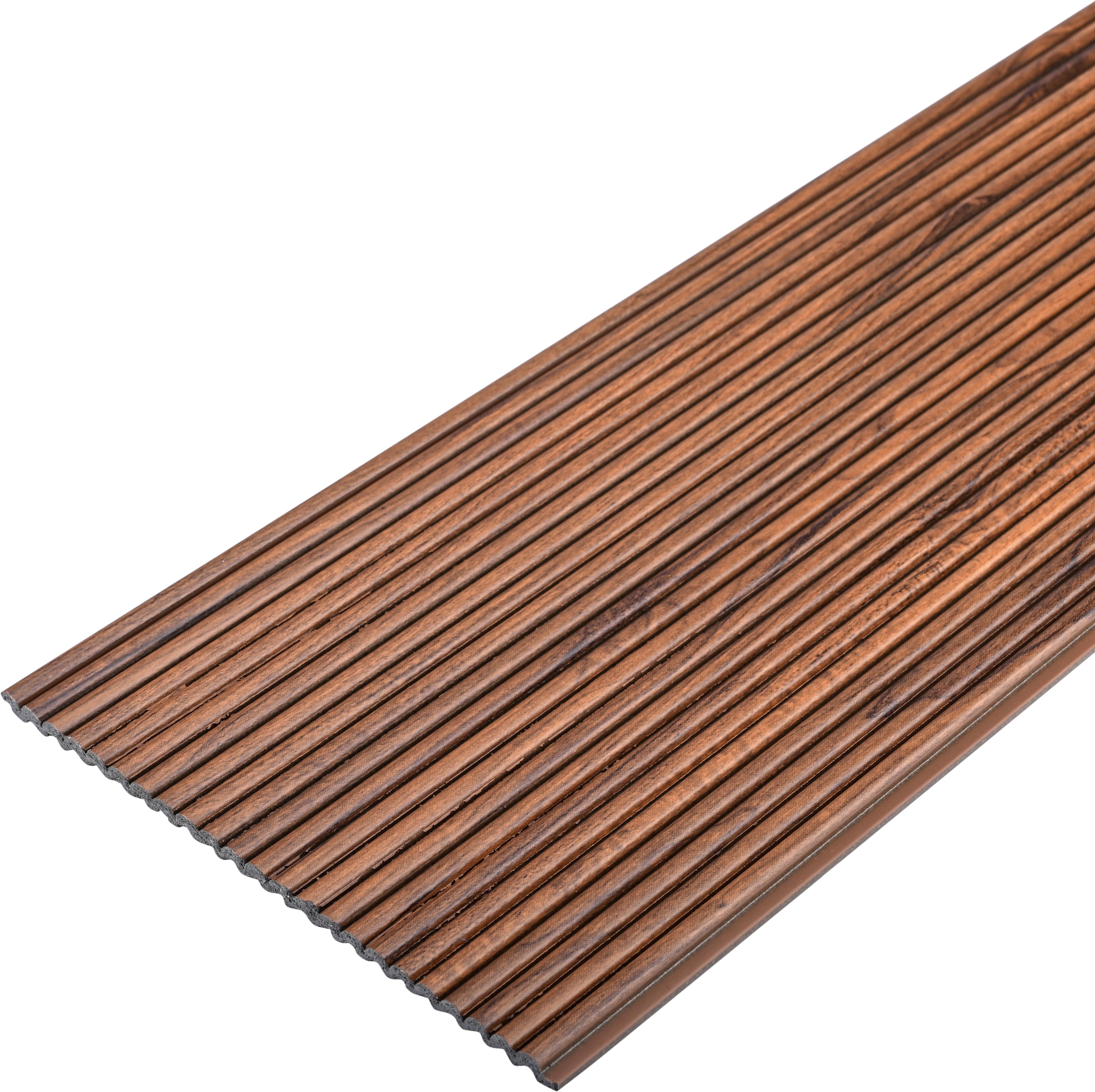 Wooden Look PN 00529 8 ft x 6.2 inch Charcoal Panel - 6 mm | Suitable for Feature Wall, TV Unit & Living Room | Width is Subjected to 5% Variation