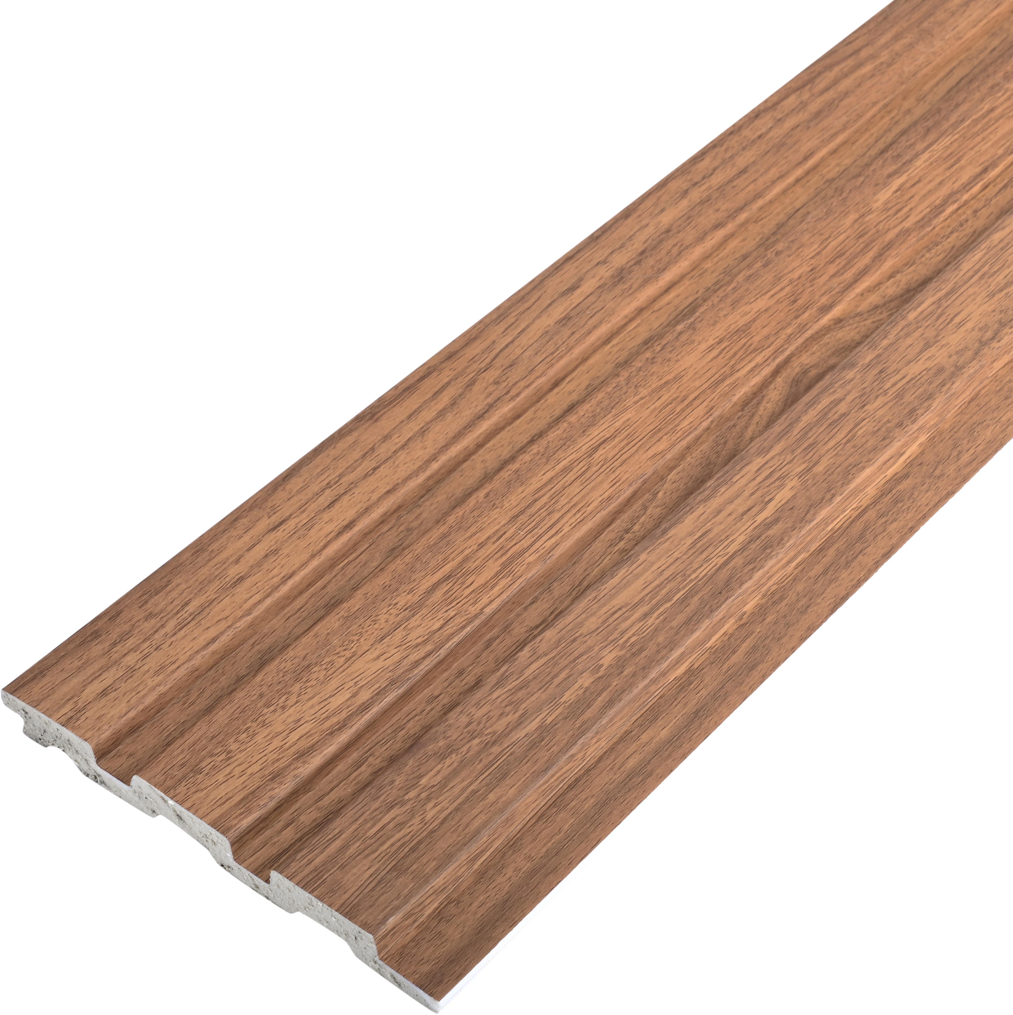 PN 06840 9.2 ft x 5 inch Charcoal Louvers/Panels - 12 mm