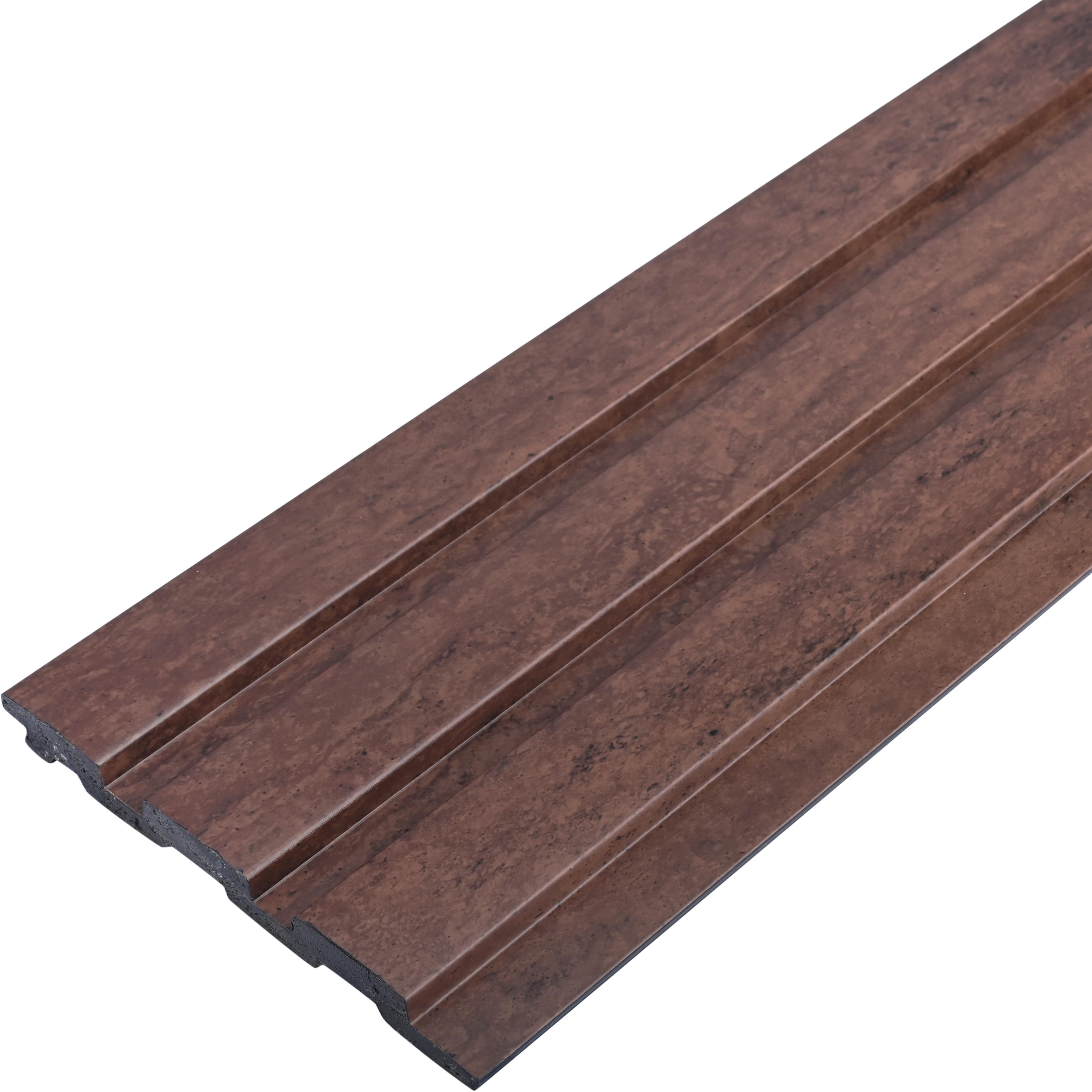 Wooden Look PN 06849 9.2 ft x 4.9 inch Charcoal Panel - 12 mm | Suitable for Living Room, Bedroom & TV Cabinet | Width is Subjected to 5% Variation