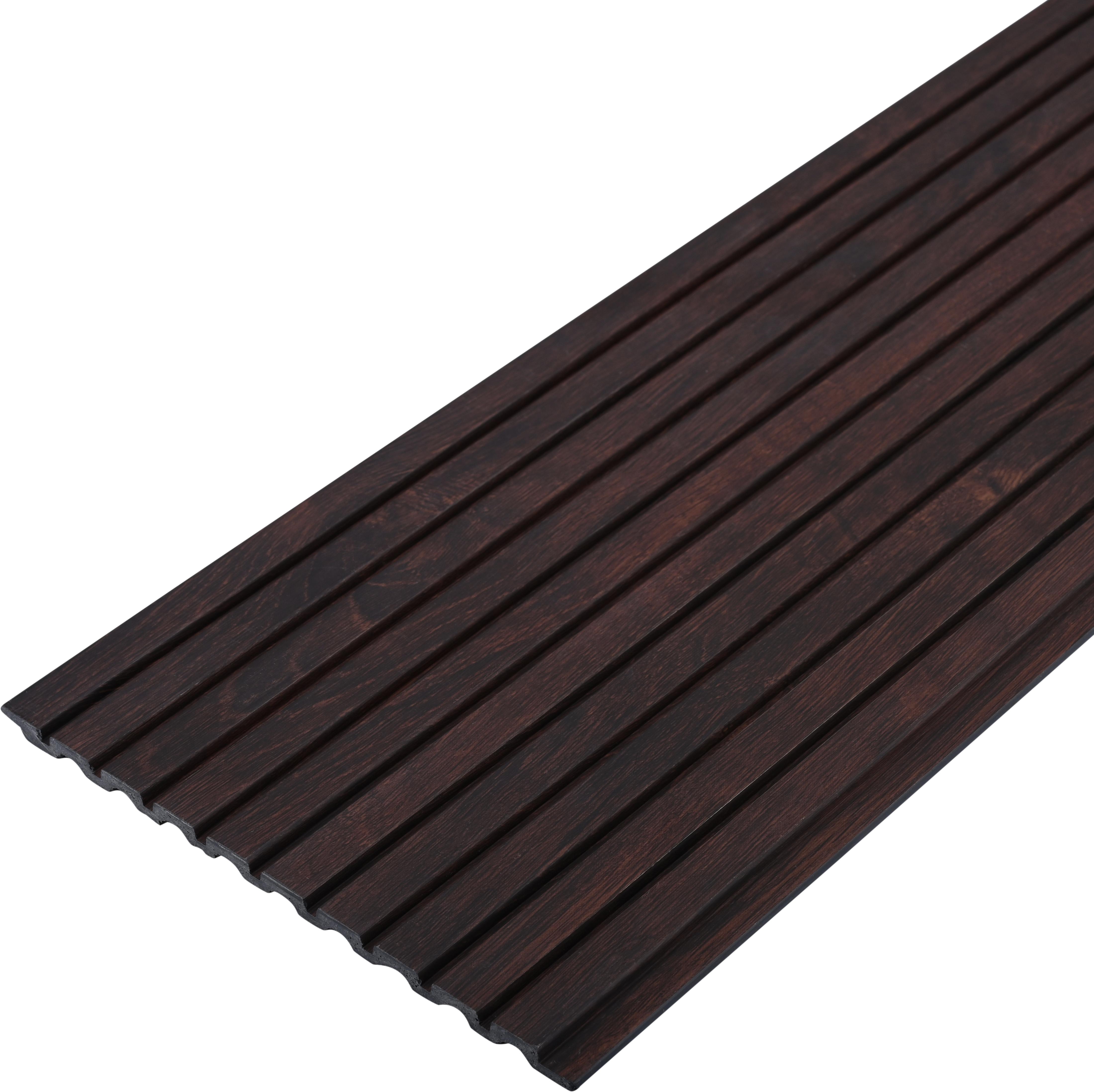 Wooden Look PN 06914 8 ft x 6 inch Charcoal Panel - 6 mm | Suitable for Living Room, Bedroom & TV Cabinet | Width is Subjected to 5% Variation