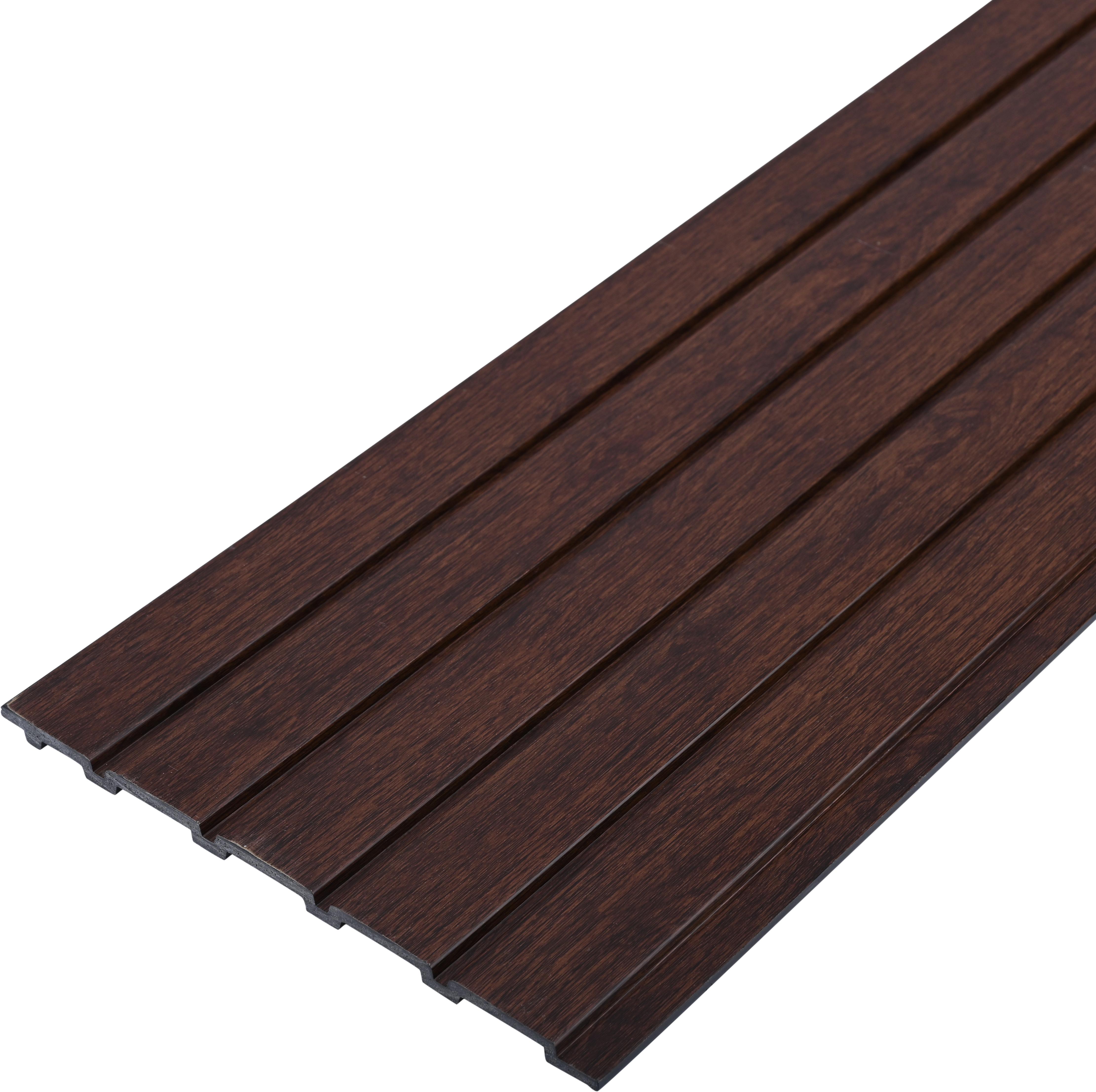 Wooden Look PN 06946 8 ft x 6 inch Charcoal Panel - 6 mm | Suitable for Living Room, Bedroom & TV Cabinet | Width is Subjected to 5% Variation