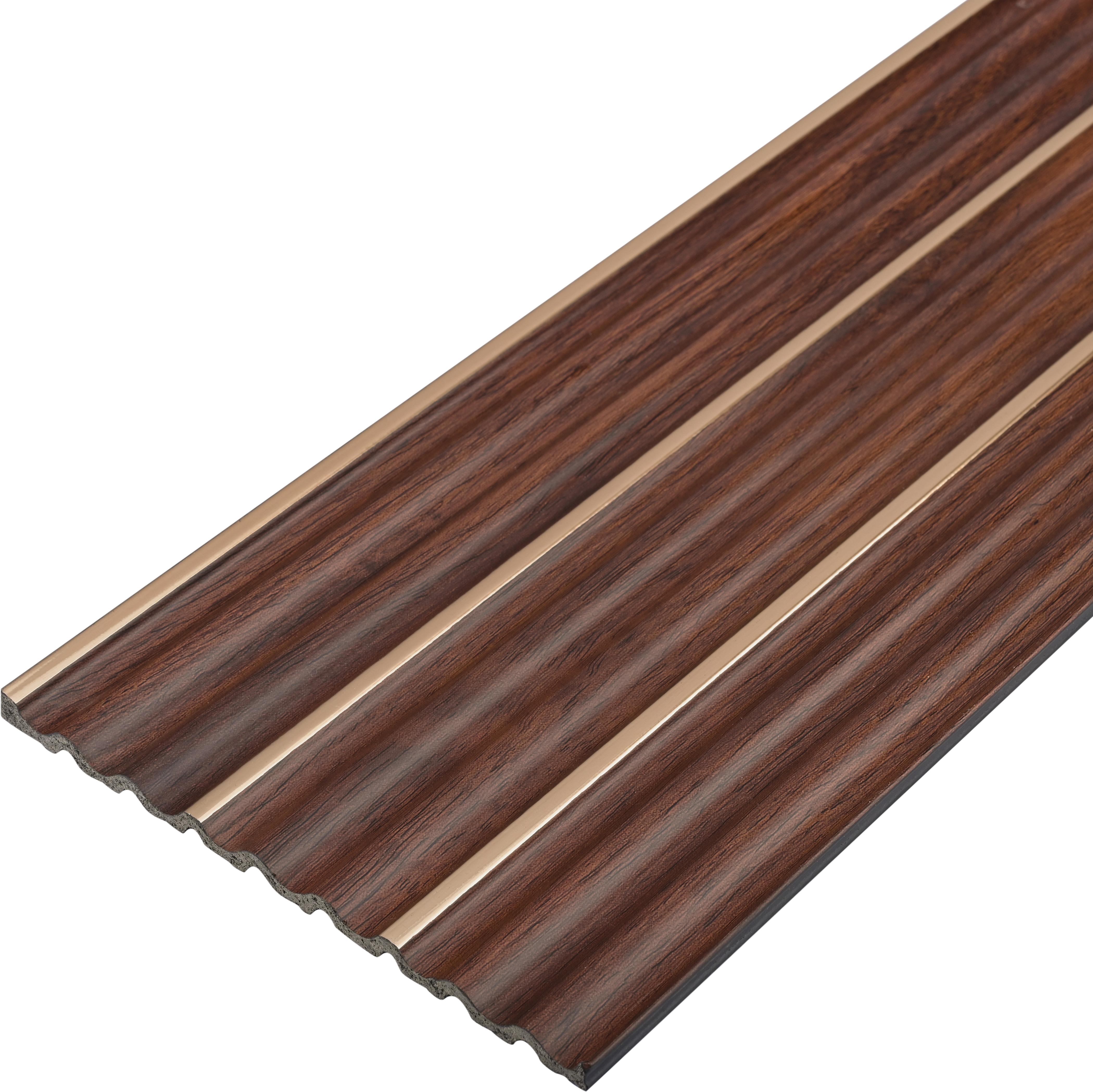 Wooden Look PN 07505 8 ft x 6 inch PVC Panel - 10 mm | Suitable for Living Room, Bedroom & Office | Width is Subjected to 5% Variation