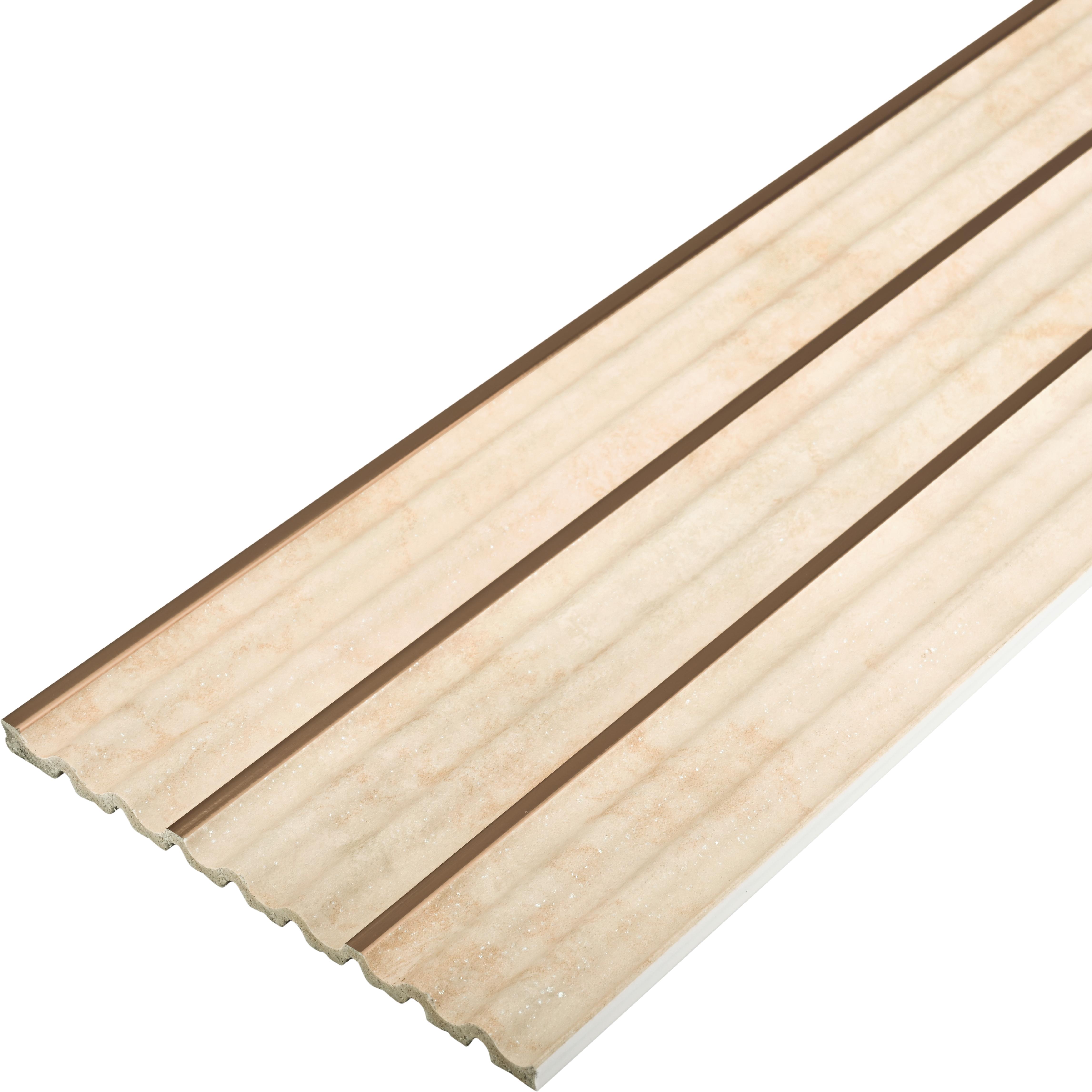Wooden Look PN 07506 8 ft x 6 inch PVC Panel - 10 mm | Suitable for Living Room, Bedroom & Office | Width is Subjected to 5% Variation