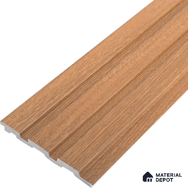 Wooden Look PN 07686 9.1 ft x 4.9 inch Charcoal Panel - 12 mm | Suitable for Living Room, Bedroom & TV Cabinet | Width is Subjected to 5% Variation