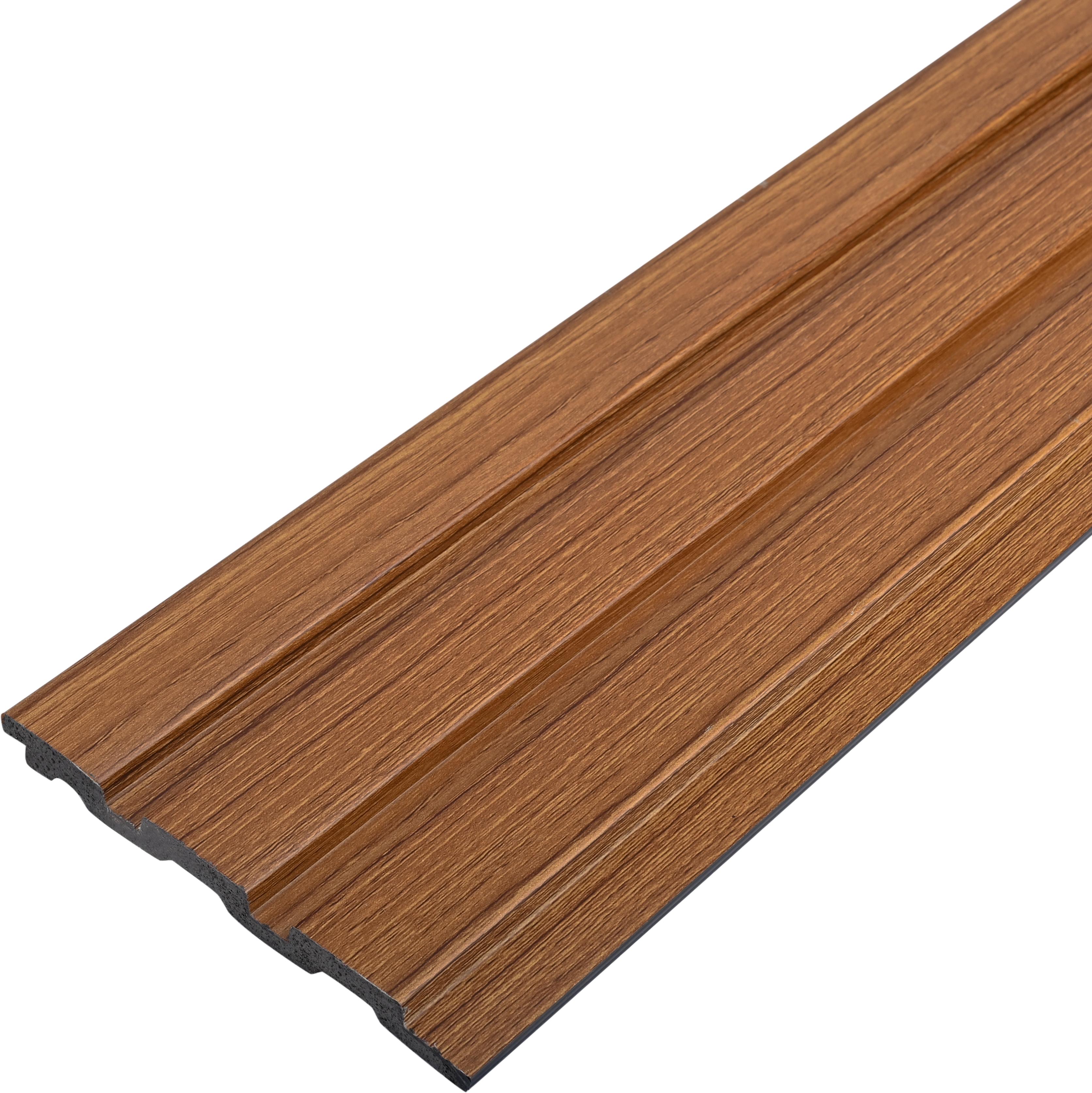 Wooden Look PN 07696 9.1 ft x 4.9 inch Charcoal Panel - 12 mm | Suitable for Living Room, Bedroom & TV Cabinet | Width is Subjected to 5% Variation
