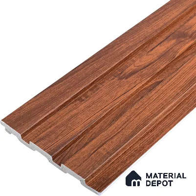 Wooden Look PN 07697 9.1 ft x 4.9 inch Charcoal Panel - 12 mm | Suitable for Living Room, Bedroom & TV Cabinet | Width is Subjected to 5% Variation
