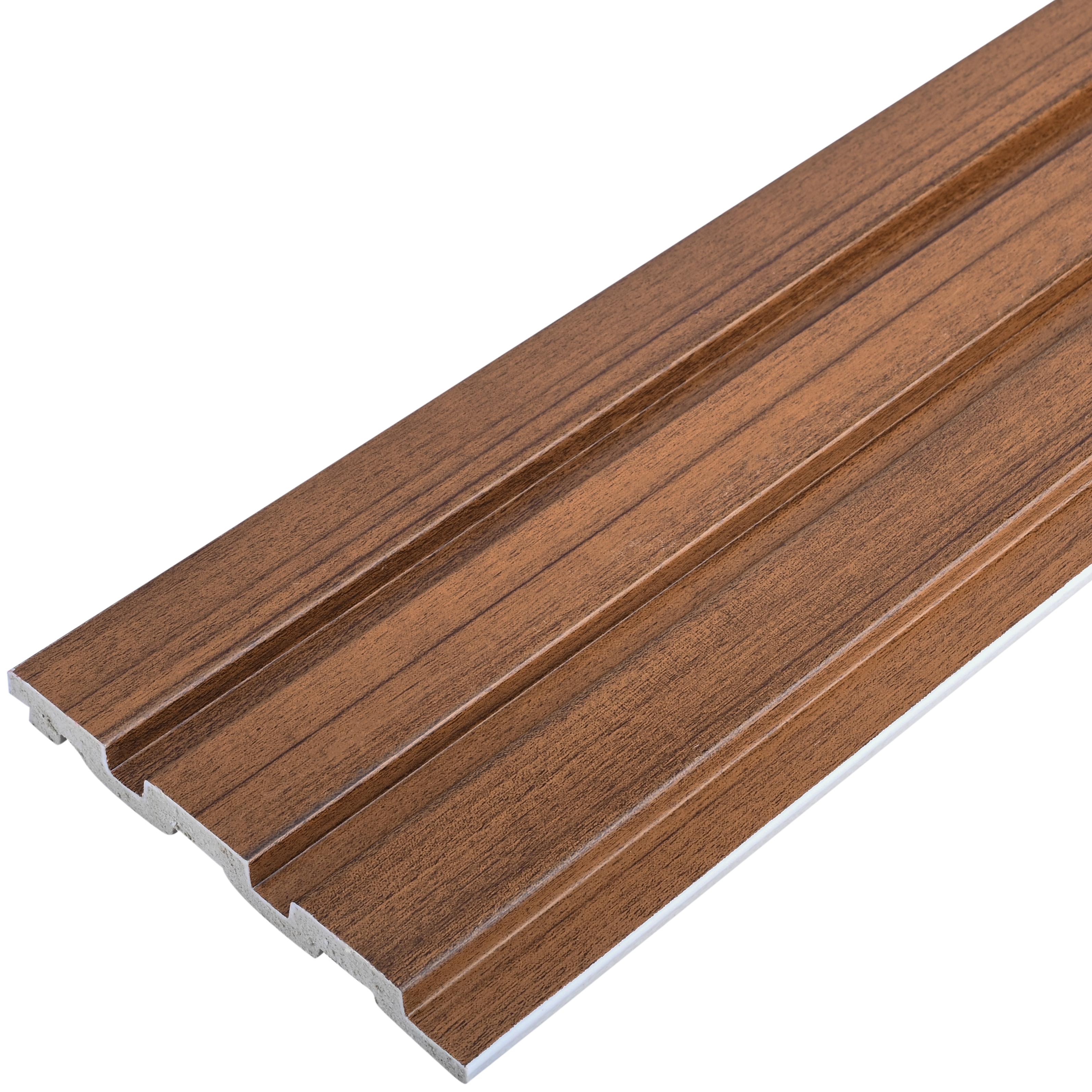 Wooden Look PN 07698 9.1 ft x 4.9 inch Charcoal Panel - 12 mm | Suitable for Living Room, Bedroom & TV Cabinet | Width is Subjected to 5% Variation
