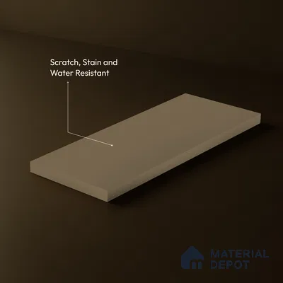 Brown Fabric Look LM 24403  8 ft x 4 ft Texture Finish Decorative Laminate - 1 mm | Suitable for TV Unit, Wardrobe, Kitchen Cabinets