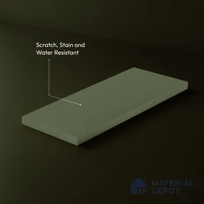 Green Fabric Look LM 24406  8 ft x 4 ft Texture Finish Decorative Laminate - 1 mm | Suitable for TV Unit, Wardrobe, Kitchen Cabinets