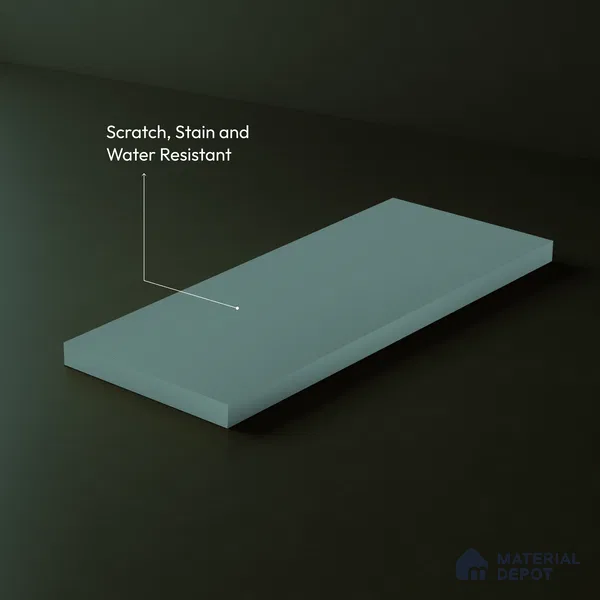 Blue Fabric Look LM 24407  8 ft x 4 ft Texture Finish Decorative Laminate - 1 mm | Suitable for TV Unit, Wardrobe, Kitchen Cabinets