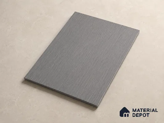 Ash Wood Grey 10 ft x 1.3 ft (3060x400 mm) Sheet Design Interior & Exterior Wall & Ceiling Panel - 1.1 mm | Suitable for Balcony, Facade & Open Area | Width is Subjected to 5% Variation
