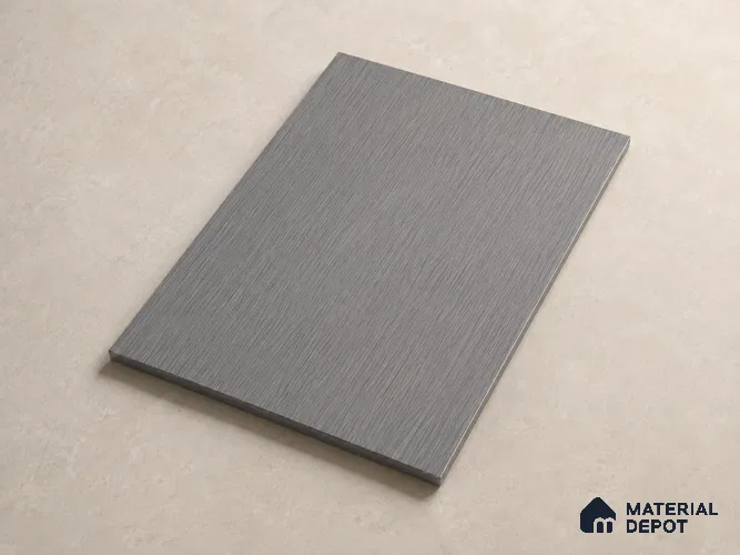 Ash Wood Grey 10 ft x 1.3 ft (3060x400 mm) Sheet Design Interior & Exterior Wall & Ceiling Panel - 1.1 mm | Suitable for Balcony, Facade & Open Area | Width is Subjected to 5% Variation