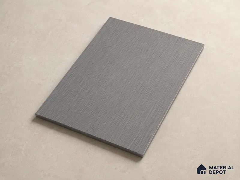 Ash Wood Grey 10 ft x 1.3 ft (3060x400 mm) Sheet Design Interior & Exterior Wall & Ceiling Panel - 1.1 mm | Suitable for Balcony, Facade & Open Area | Width is Subjected to 5% Variation