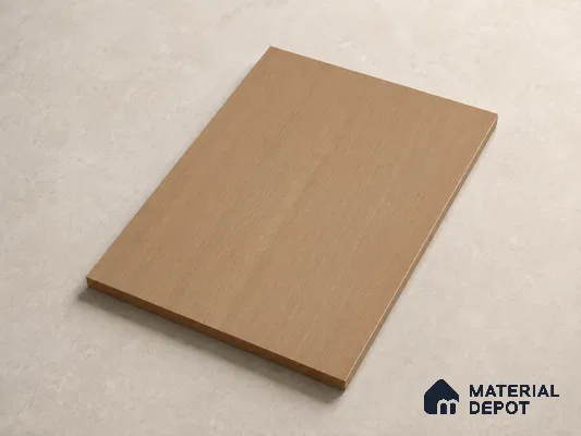 Beech Wood 10 ft x 1.3 ft (3060x400 mm) Sheet Design Interior & Exterior Wall & Ceiling Panel - 1.1 mm | Suitable for Balcony, Facade & Open Area | Width is Subjected to 5% Variation