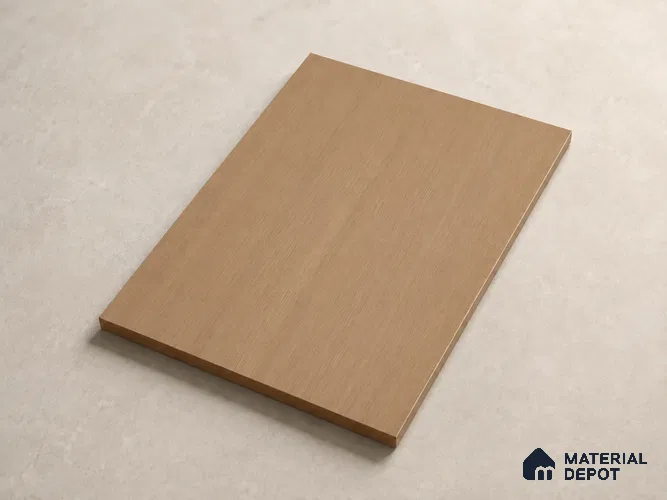Beech Wood 10 ft x 1.3 ft (3060x400 mm) Sheet Design Interior & Exterior Wall & Ceiling Panel - 1.1 mm | Suitable for Balcony, Facade & Open Area | Width is Subjected to 5% Variation