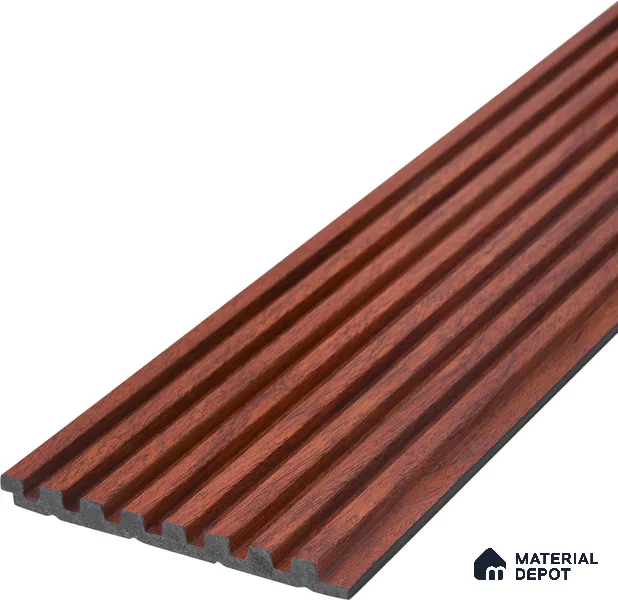 Wooden Look PN 06813 9.2 ft x 4.8 inch Charcoal Panel - 12 mm | Suitable for Living Room, Bedroom & TV Cabinet | Width is Subjected to 5% Variation