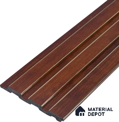 Wooden Look PN 06831 9.2 ft x 4.9 inch Charcoal Panel - 12 mm | Suitable for Living Room, Bedroom & TV Cabinet | Width is Subjected to 5% Variation