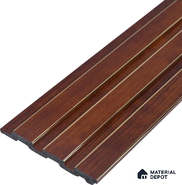 Wooden Look PN 06831 9.2 ft x 4.9 inch Charcoal Panel - 12 mm | Suitable for Living Room, Bedroom & TV Cabinet | Width is Subjected to 5% Variation