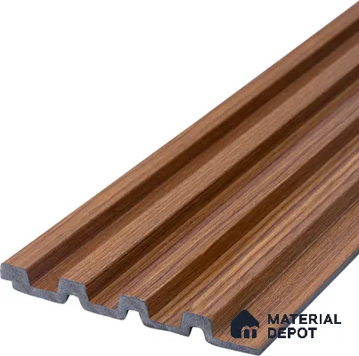 Wooden Look PN 06868 9.2 ft x 6.1 inch Charcoal Panel - 16 mm | Suitable for Living Room, Bedroom & TV Cabinet | Width is Subjected to 5% Variation