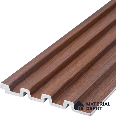 Wooden Look PN 06872 9.2 ft x 6.1 inch Charcoal Panel - 16 mm | Suitable for Living Room, Bedroom & TV Cabinet | Width is Subjected to 5% Variation
