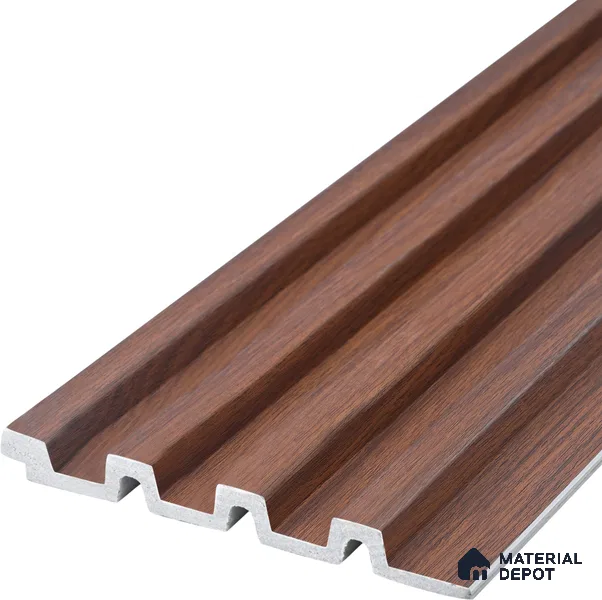 Wooden Look PN 06872 9.2 ft x 6.1 inch Charcoal Panel - 16 mm | Suitable for Living Room, Bedroom & TV Cabinet | Width is Subjected to 5% Variation