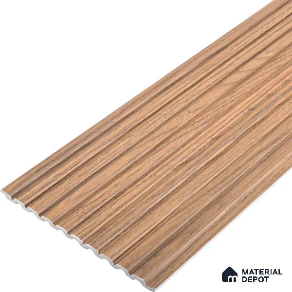 Wooden Look PN 06913 8 ft x 6 inch Charcoal Panel - 6 mm | Suitable for Living Room, Bedroom & TV Cabinet | Width is Subjected to 5% Variation