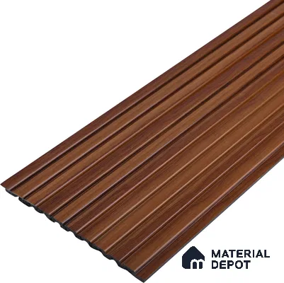 Wooden Look PN 06916 8 ft x 6 inch Charcoal Panel - 6 mm | Suitable for Living Room, Bedroom & TV Cabinet | Width is Subjected to 5% Variation