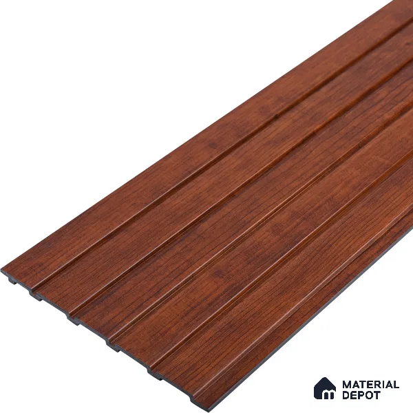 Wooden Look PN 06945 8 ft x 6 inch Charcoal Panel - 6 mm | Suitable for Living Room, Bedroom & TV Cabinet | Width is Subjected to 5% Variation