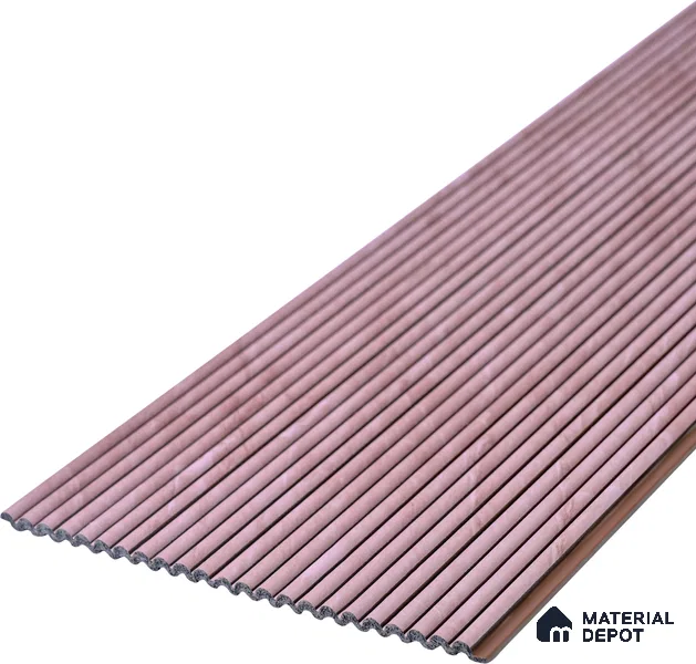 Pink Stone Look Charcoal Louver/Panel 8 ft x 6.1 inch - 7 mm | Ideal for Feature Wall, Living Room, Bedroom, Home, TV Unit | PN 07012