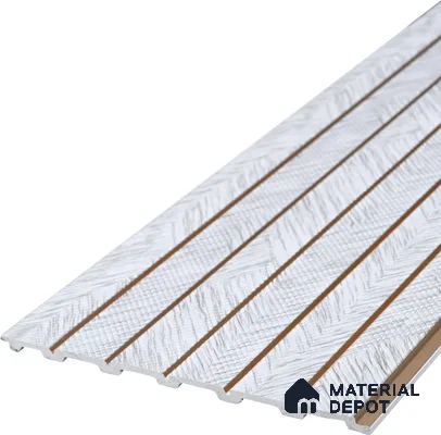 Dove Grey Patterned Look PN 07047 9.5 ft x 7.8 inch Charcoal Panel - 6 mm | Suitable for Feature Wall, TV Unit & Living Room | Width is Subjected to 5% Variation
