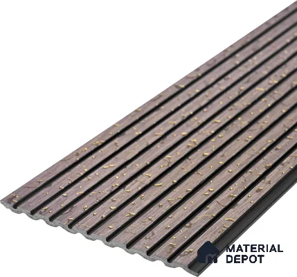 Mocha Brown Marble Look PN 07115 9.5 ft x 6 inch Charcoal Panel - 6 mm | Suitable for Feature Wall, TV Unit & Living Room | Width is Subjected to 5% Variation