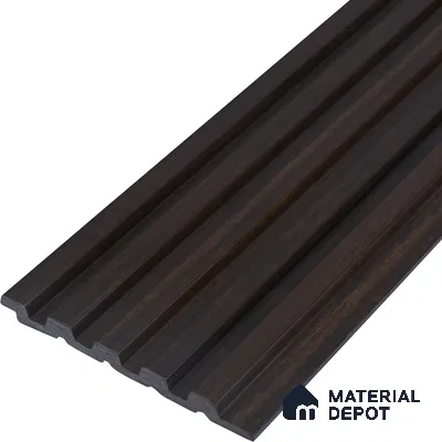 Wooden Look PN 07708 9.1 ft x 4.9 inch Charcoal Panel - 12 mm | Suitable for Living Room, Bedroom & TV Cabinet | Width is Subjected to 5% Variation