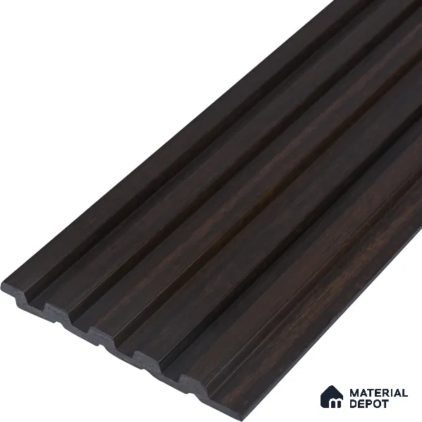 Wooden Look PN 07708 9.1 ft x 4.9 inch Charcoal Panel - 12 mm | Suitable for Living Room, Bedroom & TV Cabinet | Width is Subjected to 5% Variation
