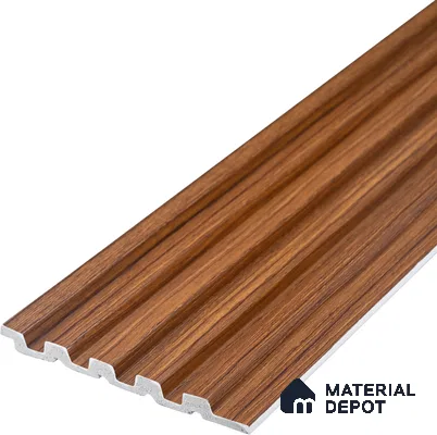 Wooden Look PN 07709 9.1 ft x 4.9 inch Charcoal Panel - 12 mm | Suitable for Living Room, Bedroom & TV Cabinet | Width is Subjected to 5% Variation