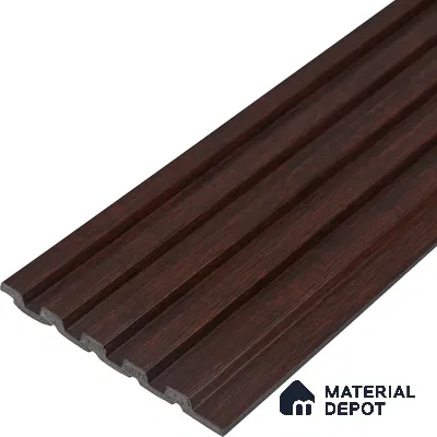 Wooden Look PN 07710 9.1 ft x 4.9 inch Charcoal Panel - 12 mm | Suitable for Living Room, Bedroom & TV Cabinet | Width is Subjected to 5% Variation