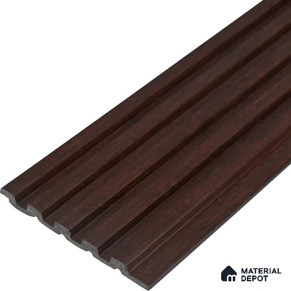 Wooden Look PN 07710 9.1 ft x 4.9 inch Charcoal Panel - 12 mm | Suitable for Living Room, Bedroom & TV Cabinet | Width is Subjected to 5% Variation