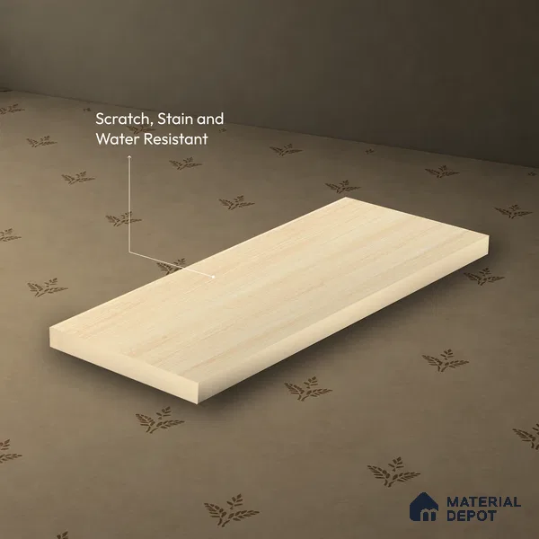 Wooden Look LM 14834 Negal Ashwood 8 ft x 4 ft Texture Finish Decorative Laminate - 1 mm | Suitable for TV Unit, Wardrobe, Kitchen Cabinets