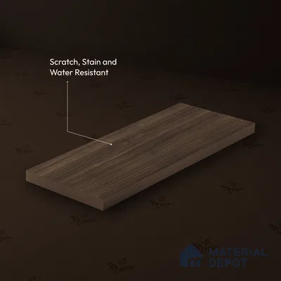 Wooden look LM 23963 Black Pine 8 ft x 4 ft Texture Finish Decorative Laminate - 1 mm | Suitable for Living room,TV Unit, Highlighter Wall, Wardrobe, Feature Wall