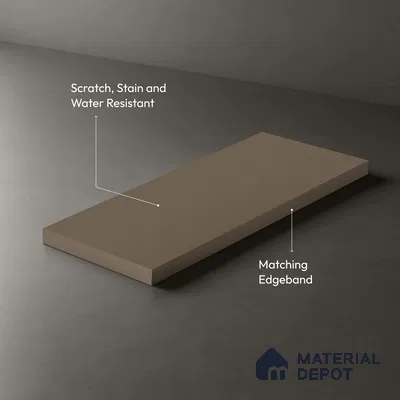 Dusty Petal Patterned Look WP 43 512 8 ft x 4 ft Texture Finish Decorative Laminate - 1 mm | Suitable for Bedroom, TV Unit, Wardrobe