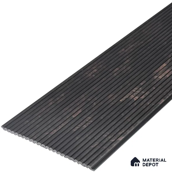 Wenge Brown Rustic Look PN 00531 8 ft x 6.2 inch Charcoal Panel - 6 mm | Suitable for Feature Wall, TV Unit & Living Room | Width is Subjected to 5% Variation