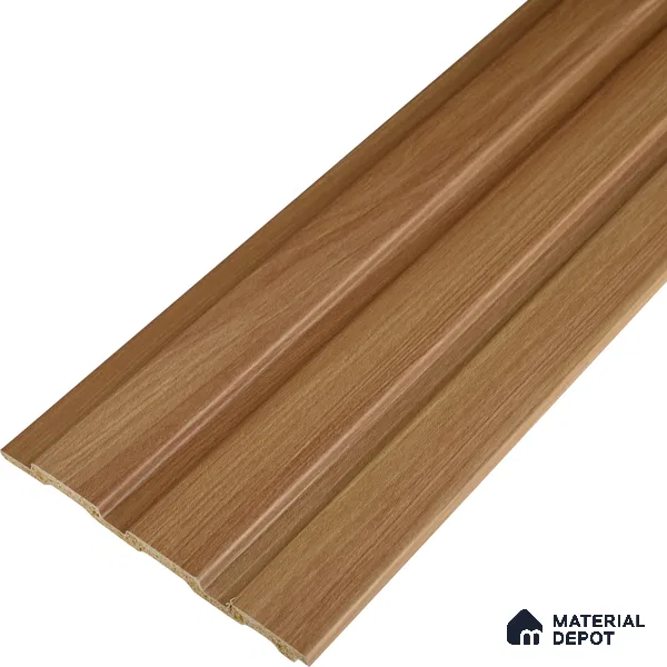 Wooden Look PN 06152 9.5 ft x 4.6 inch Charcoal Panel - 8 mm | Suitable for Feature Wall, TV Unit & Living Room | Width is Subjected to 5% Variation