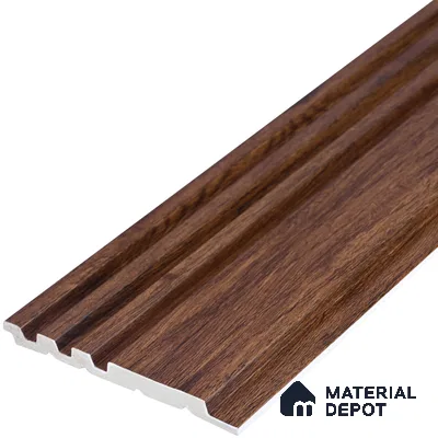 Wooden Look PN 06790 8 ft x 4.9 inch Charcoal Panel - 12 mm | Suitable for Living Room, Bedroom & TV Cabinet | Width is Subjected to 5% Variation