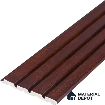 Wooden Look PN 06817 9.2 ft x 4.8 inch Charcoal Panel - 12 mm | Suitable for Living Room, Bedroom & TV Cabinet | Width is Subjected to 5% Variation