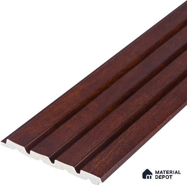 Wooden Look PN 06817 9.2 ft x 4.8 inch Charcoal Panel - 12 mm | Suitable for Living Room, Bedroom & TV Cabinet | Width is Subjected to 5% Variation