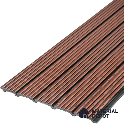 Apricot Metallic Look PN 07030 9.5 ft x 7.8 inch Charcoal Panel - 6 mm | Suitable for Feature Wall, TV Unit & Living Room | Width is Subjected to 5% Variation