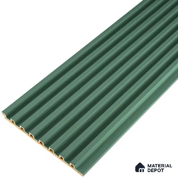 Smoke Grey Plain Colour Look PN 07159 9.5 ft x 4.7 inch Charcoal Panel - 11 mm | Suitable for Feature Wall, TV Unit & Living Room | Width is Subjected to 5% Variation