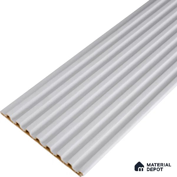 Dove Grey Plain Colour Look PN 07162 9.5 ft x 4.7 inch Charcoal Panel - 11 mm | Suitable for Feature Wall, TV Unit & Living Room | Width is Subjected to 5% Variation